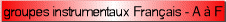 groupes instrumentaux Fran�ais